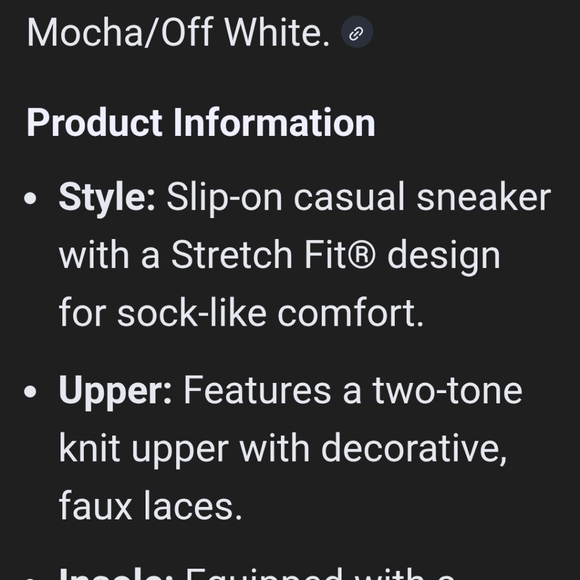 Skechers Wilshire BLVD Bellevue Tan White Sneakers. Size 6 - Picture 5 of 9